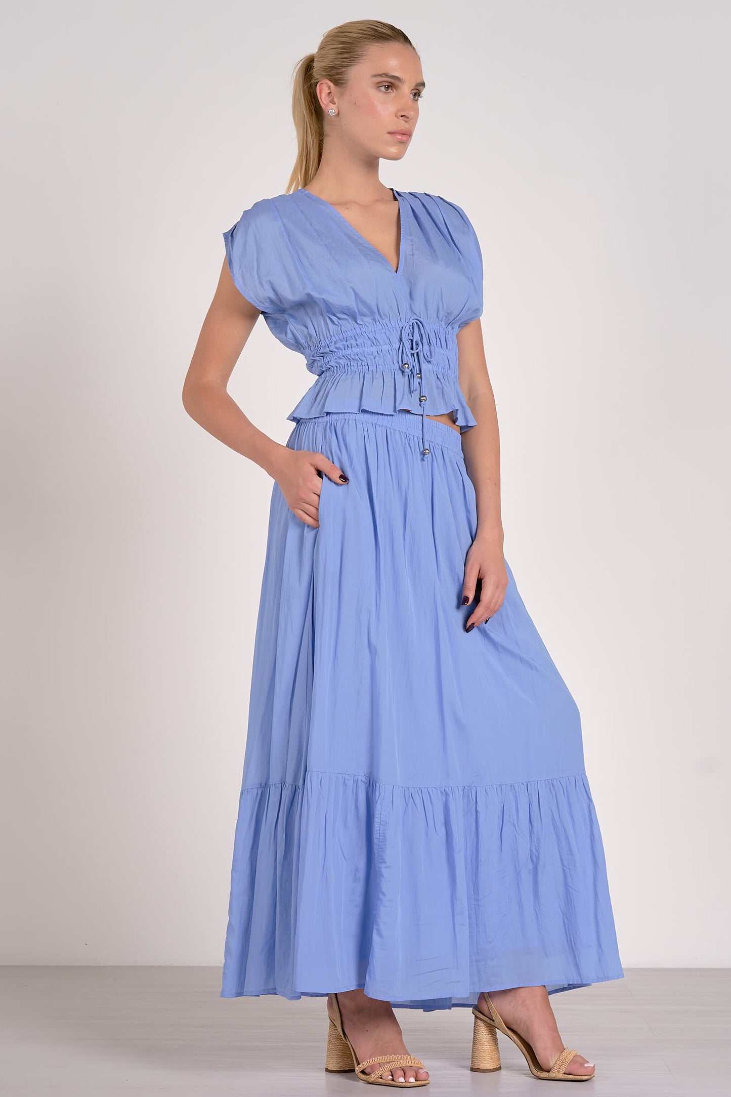 Tie up Ruffle Top