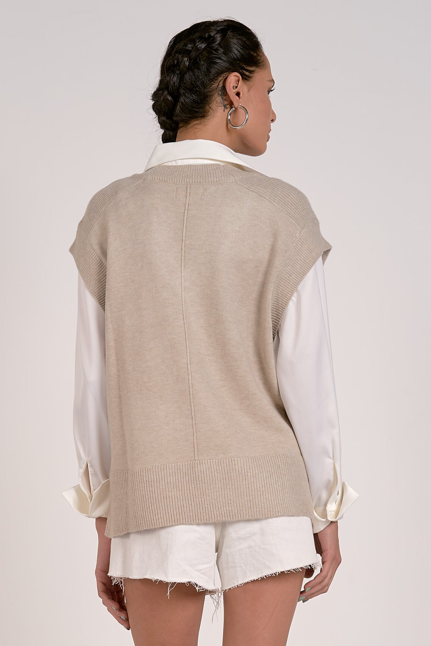 Sweater Vest Shirt