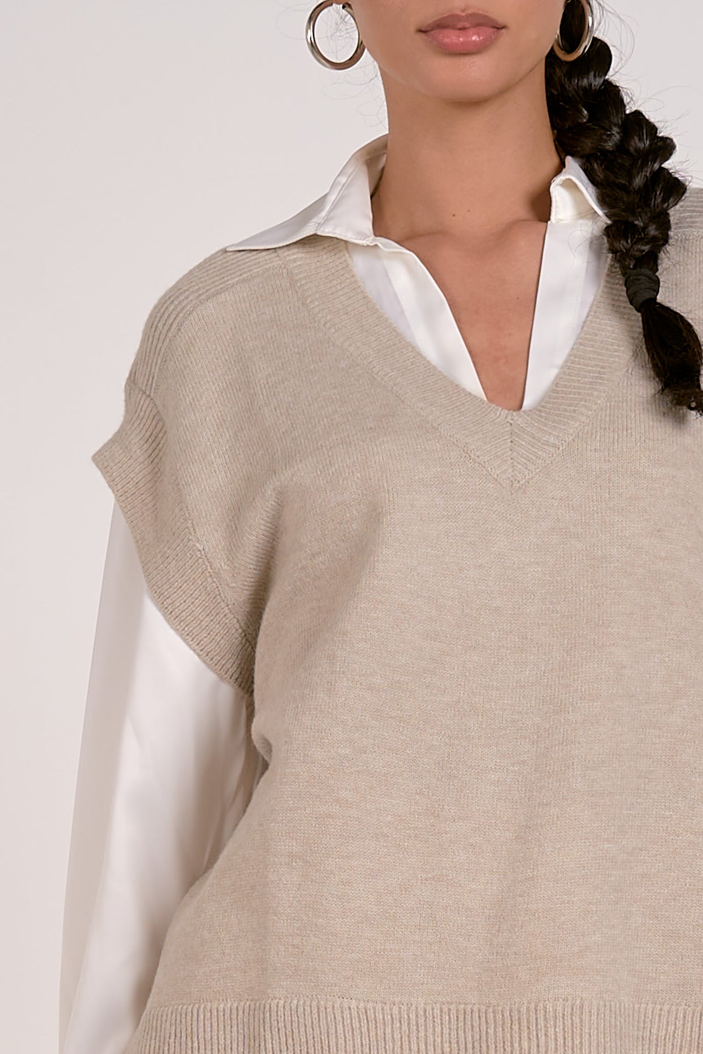 Sweater Vest Shirt