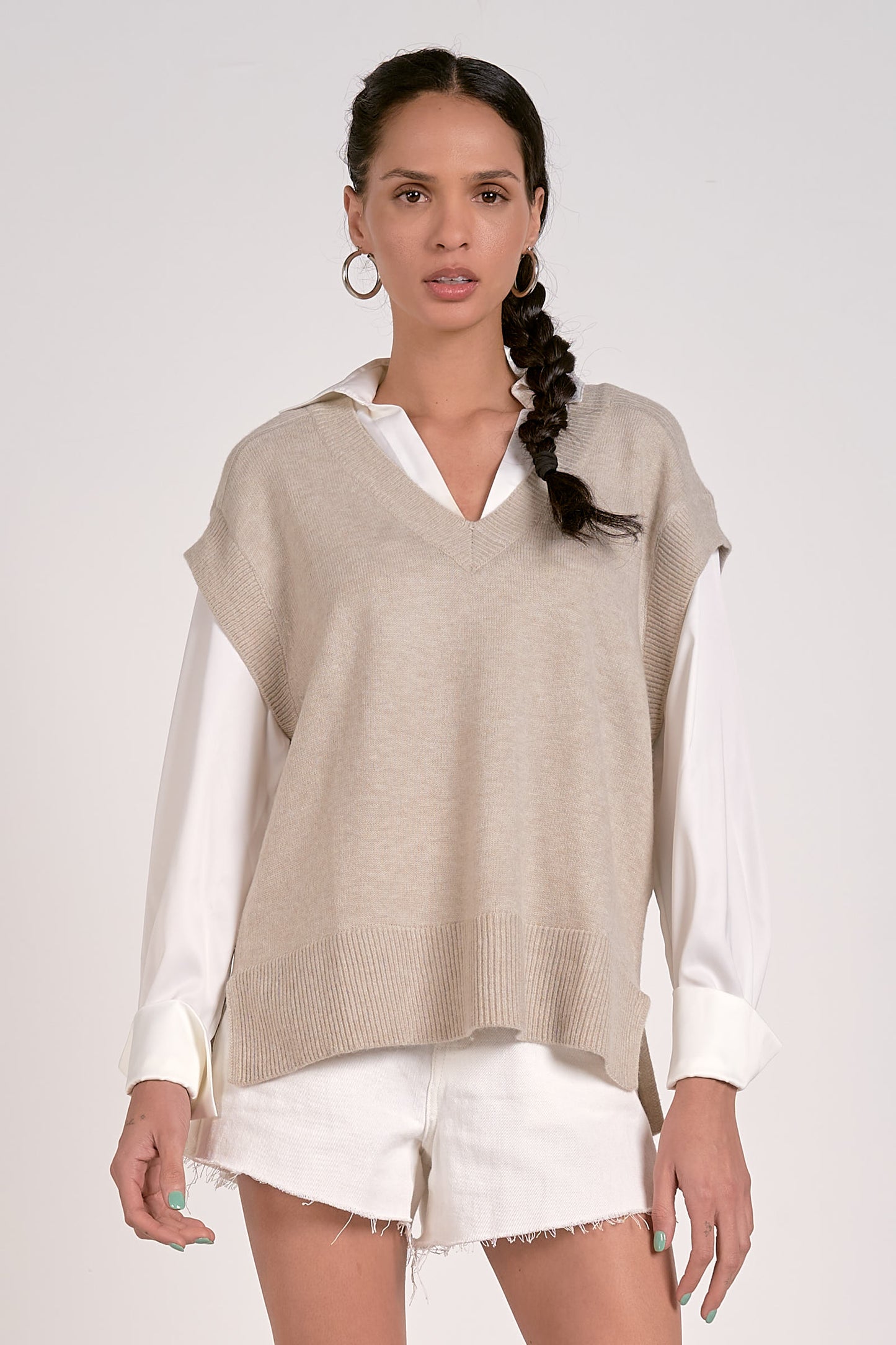 Sweater Vest Shirt