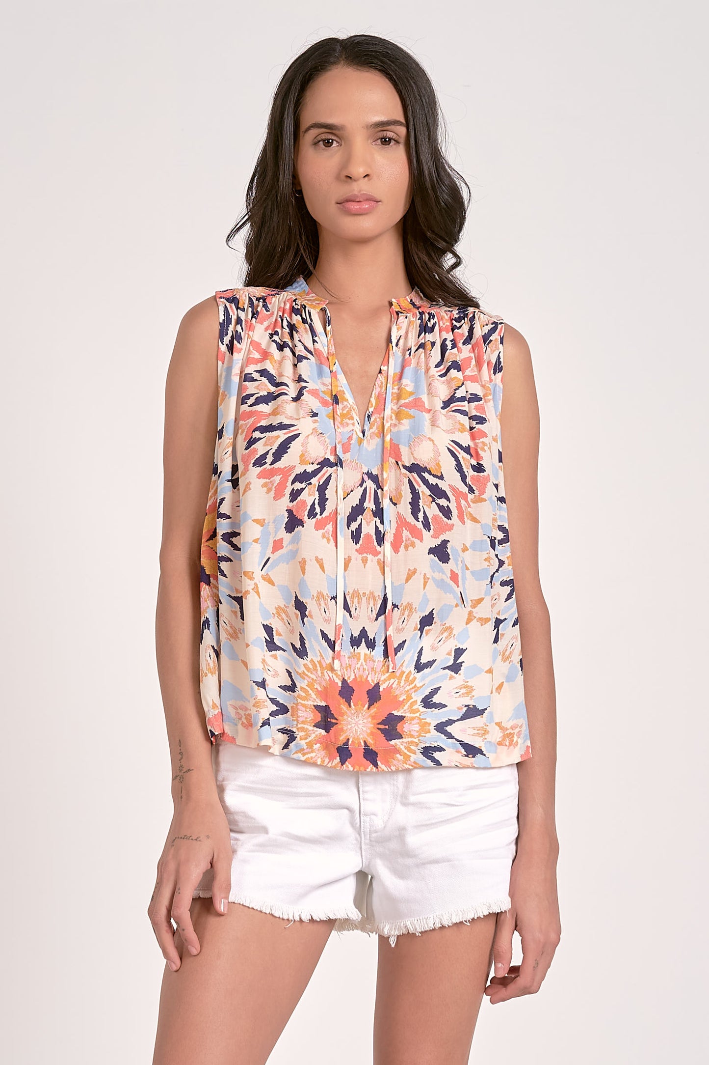 Sunburst Boho Blouse
