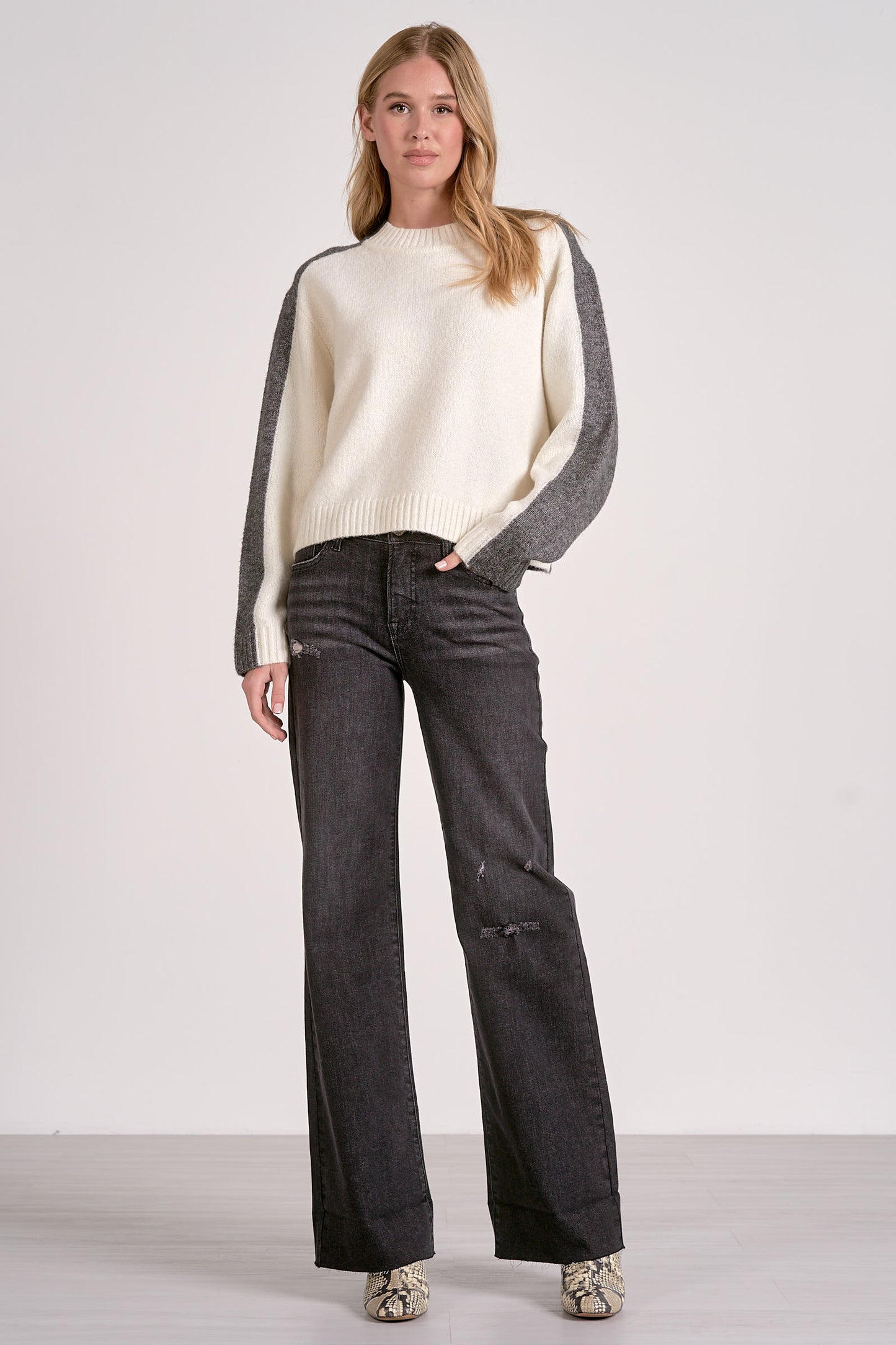 Color Block Sweater