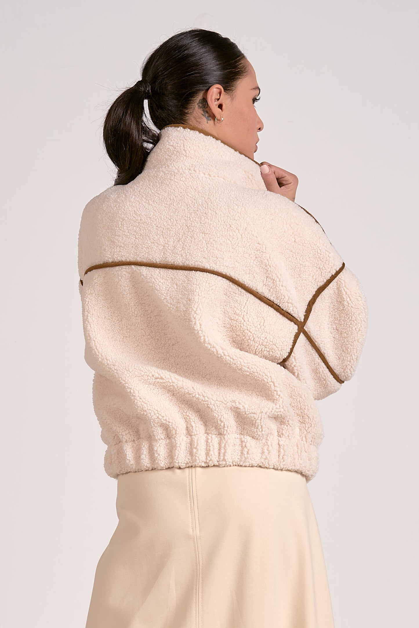 Fleece Bomber Jacket
