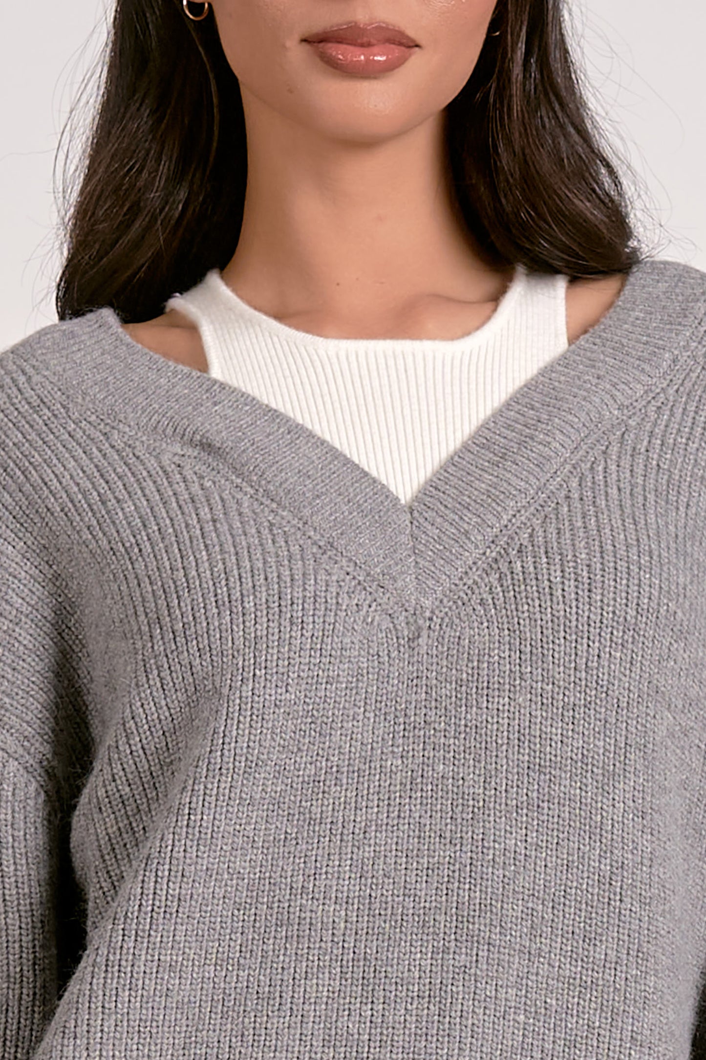 Layered Tank Sweater