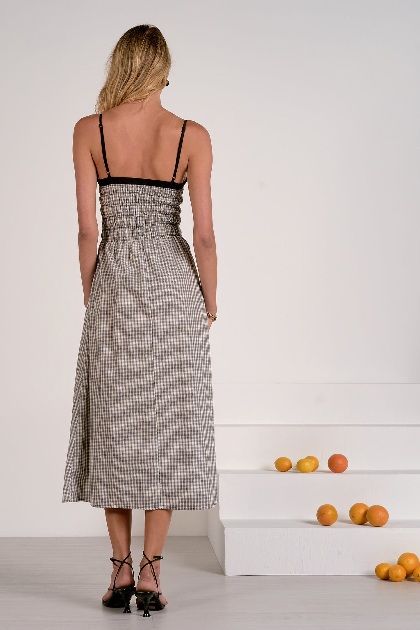 Tessa Color Block Maxi Dress
