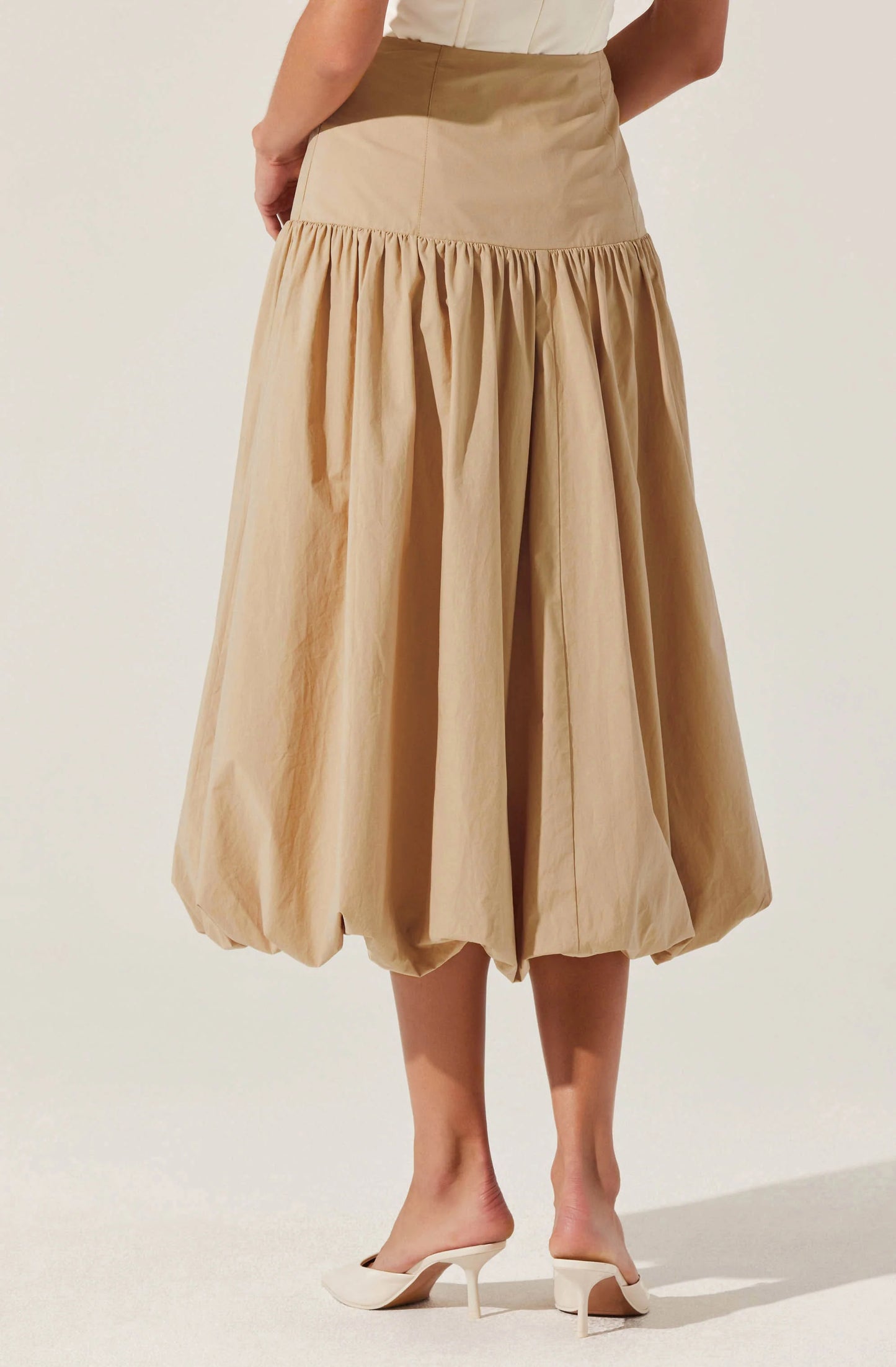 Drop Waist Bubble Skirt