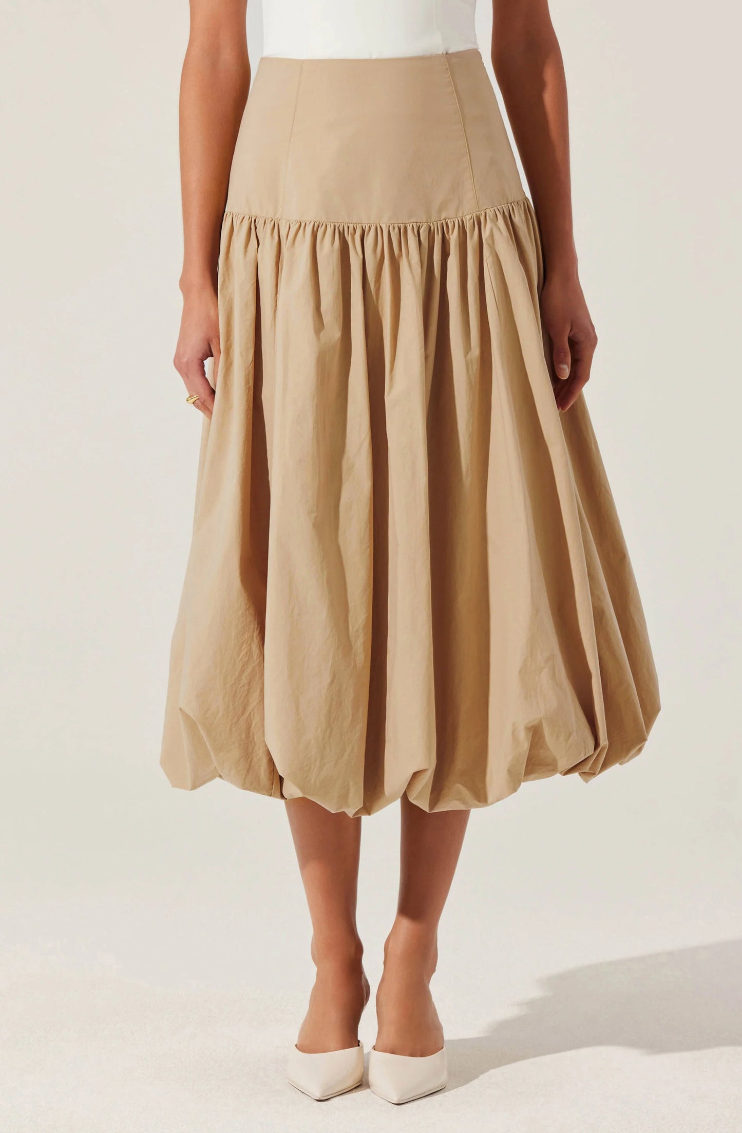 Drop Waist Bubble Skirt