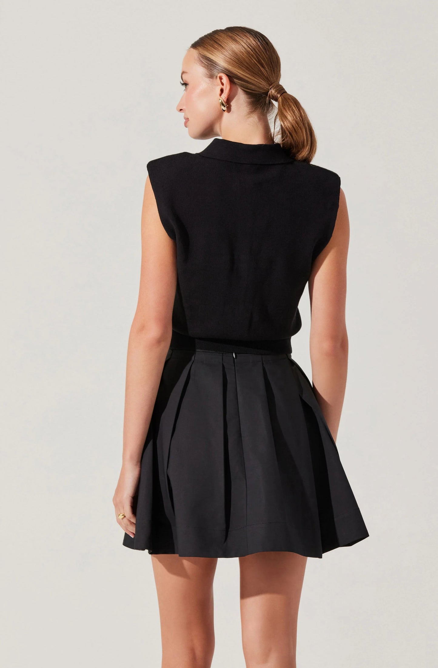 Kori Bow Embellished Sweater Top