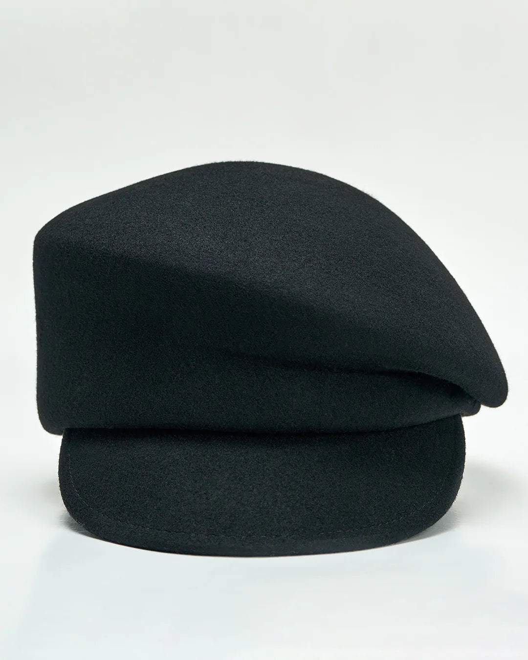 Frenchi Visor Felted Virgin Wool Beret Hat