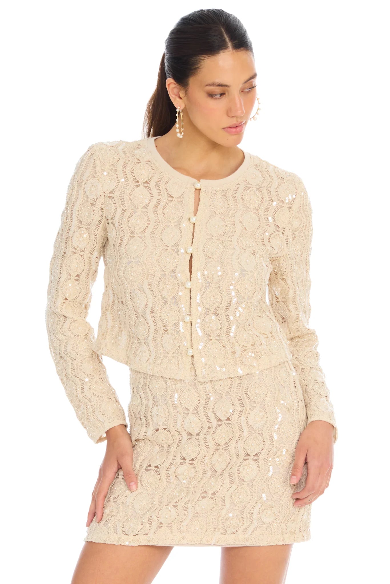 Beaded Mariana Cardigan