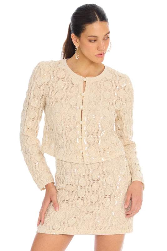 Beaded Mariana Cardigan