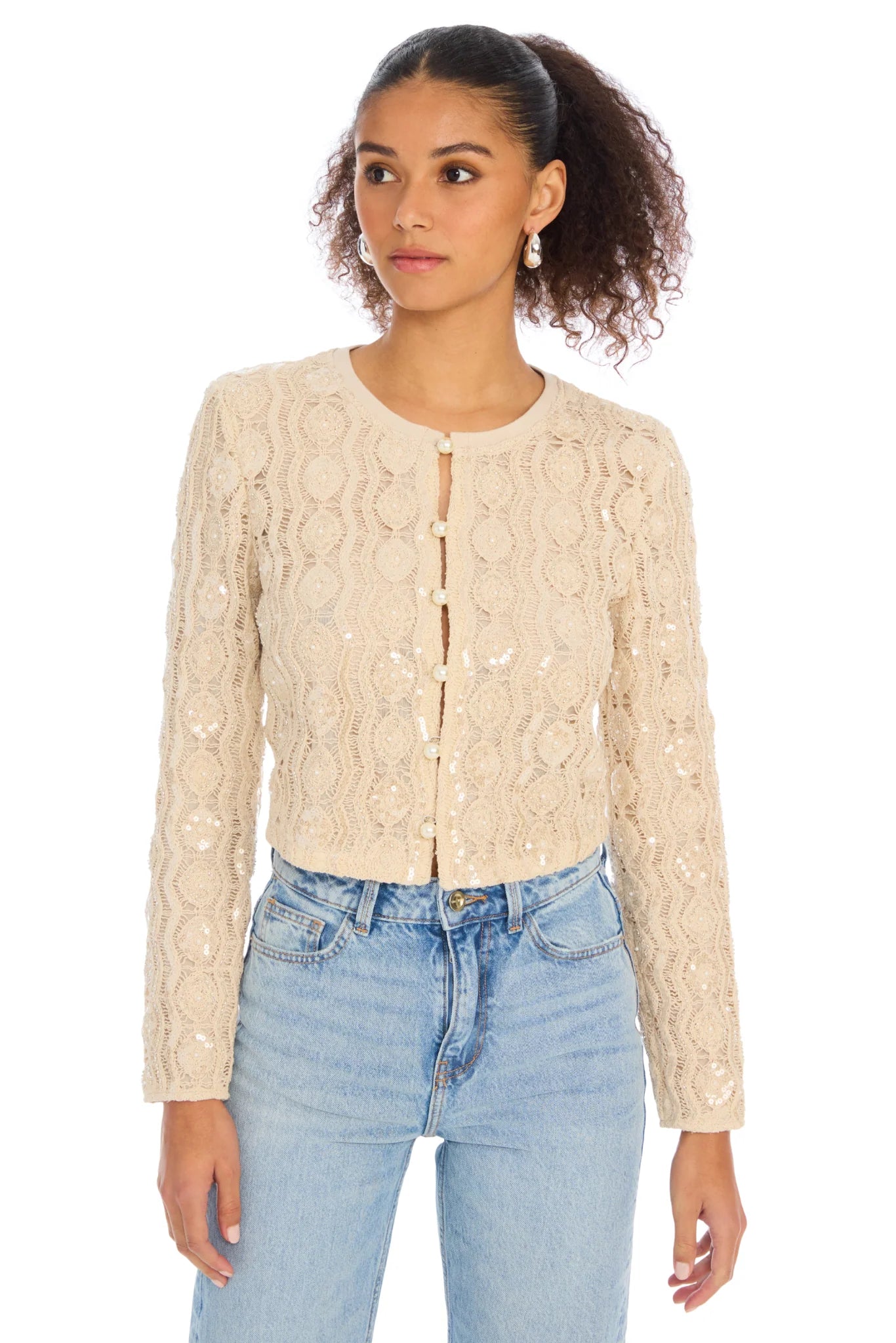 Beaded Mariana Cardigan