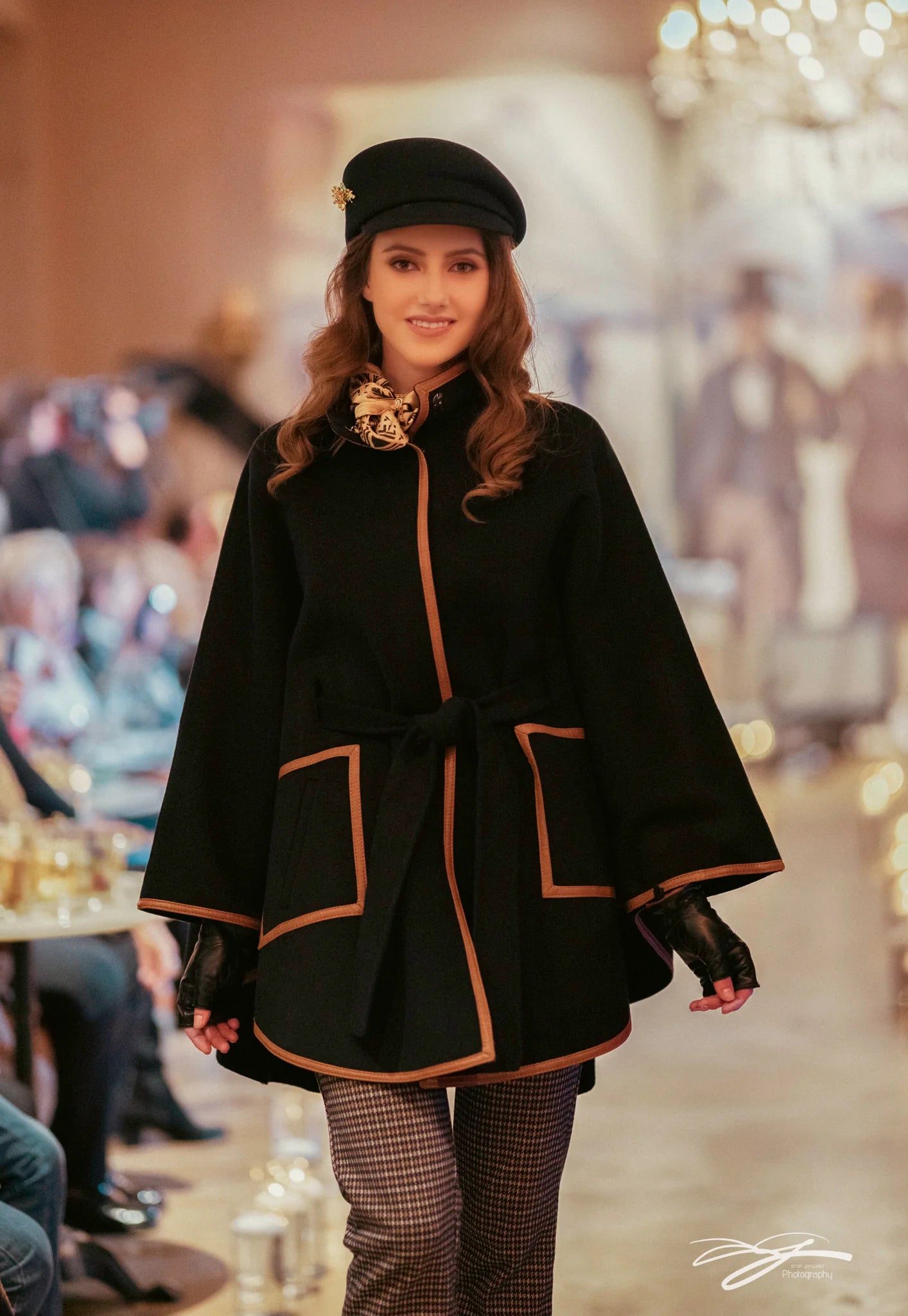 Belted Cape Coat