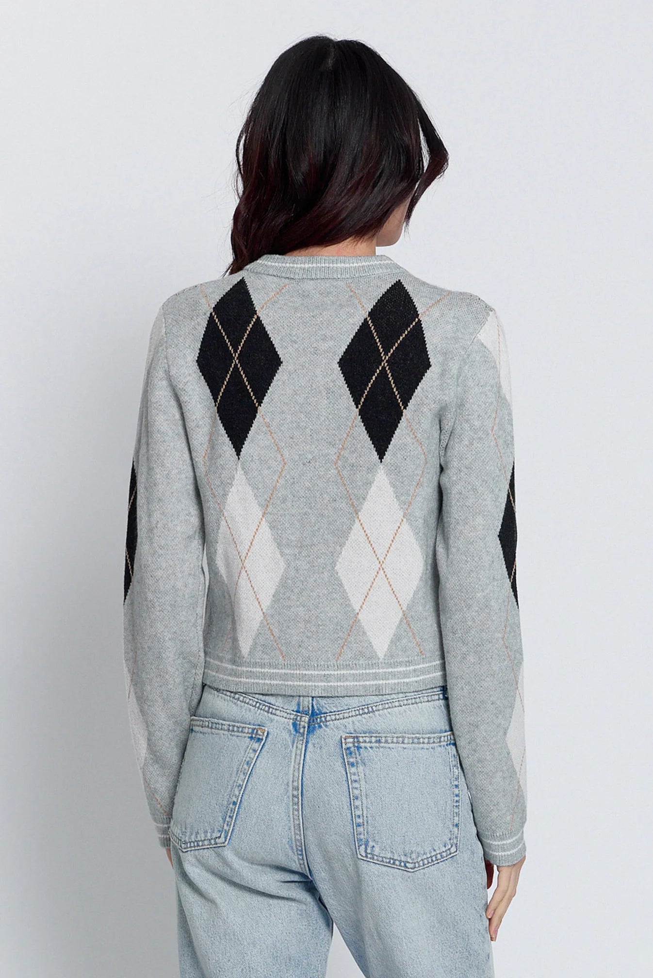 Astrid Argyle Cardigan