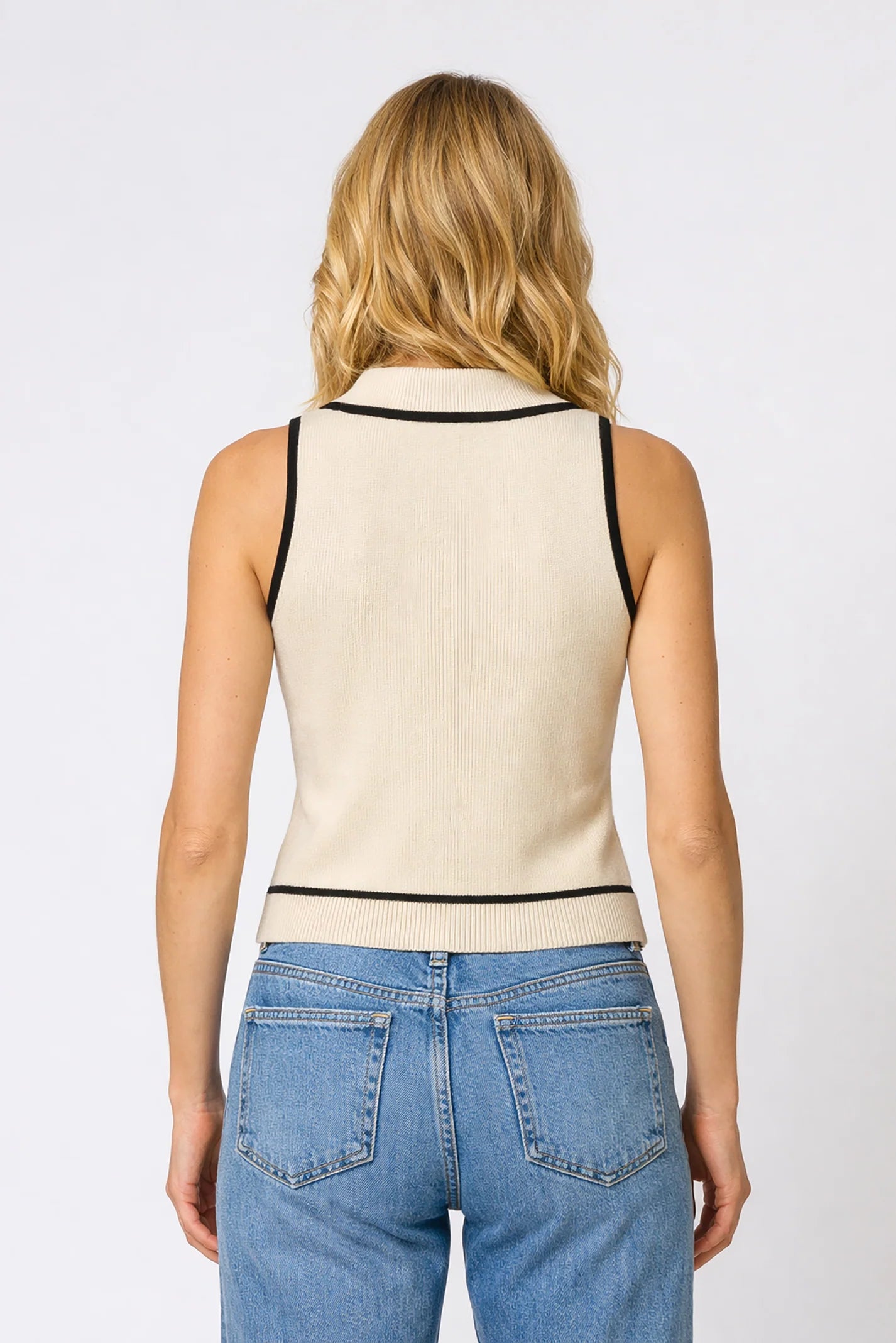 Cora Zip Up Polo