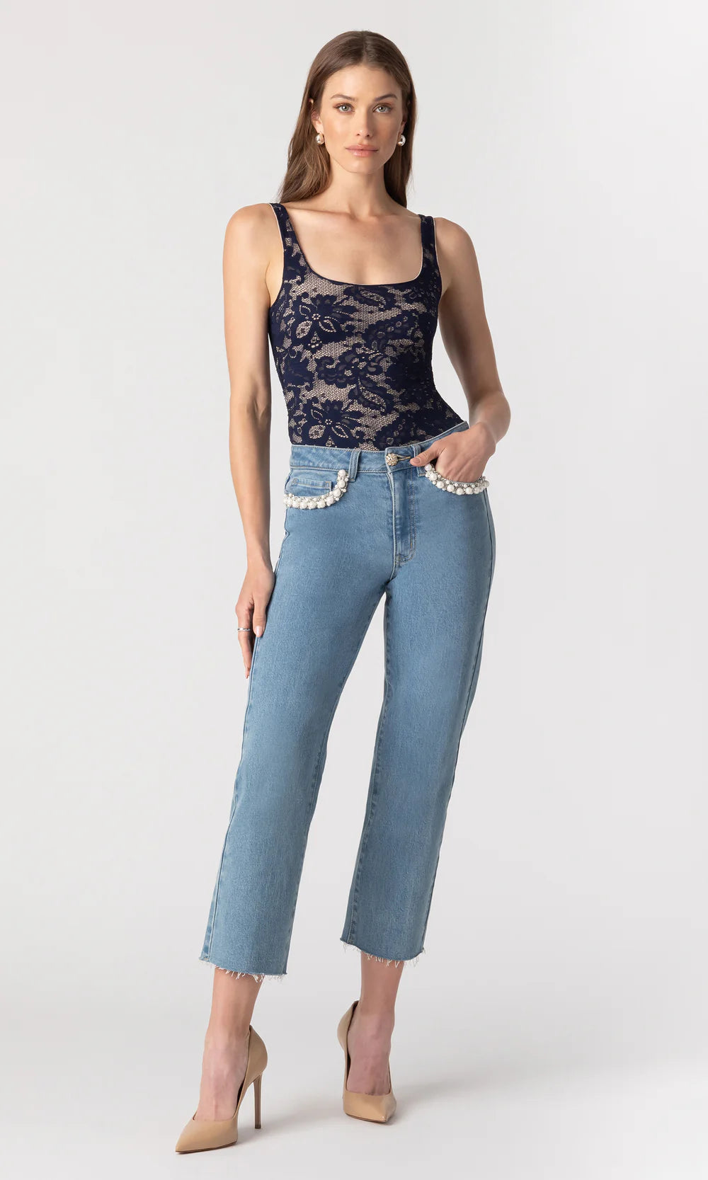 Baylor Pearl/Crystal Jeans