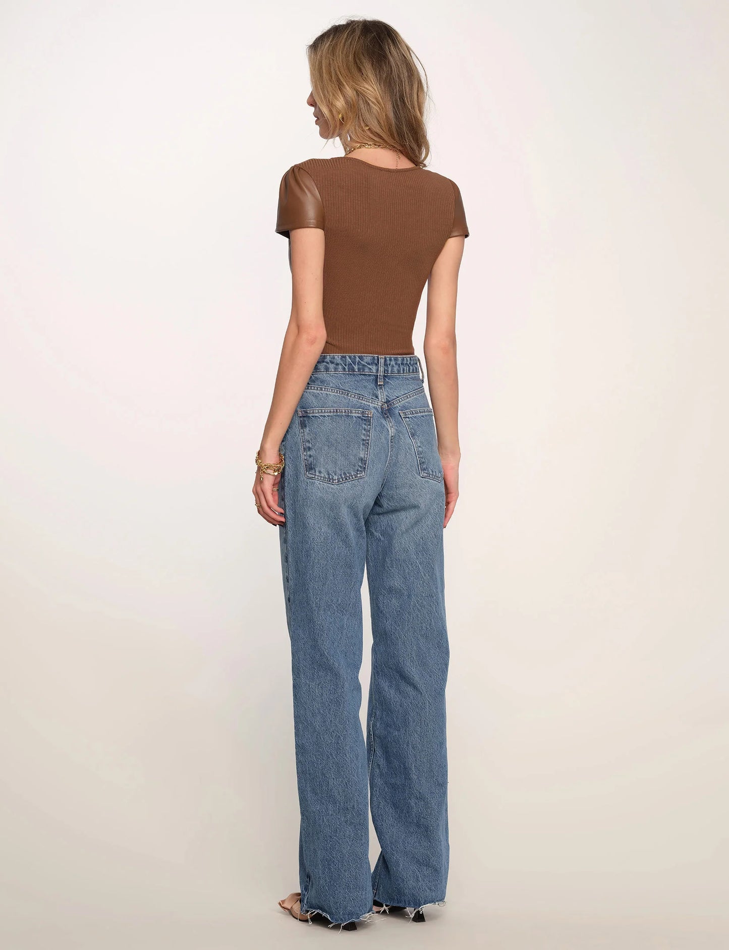 Vegan Leather Bodysuit