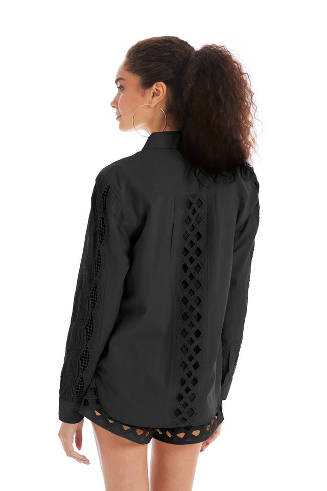 Eyelet Nina Shirt