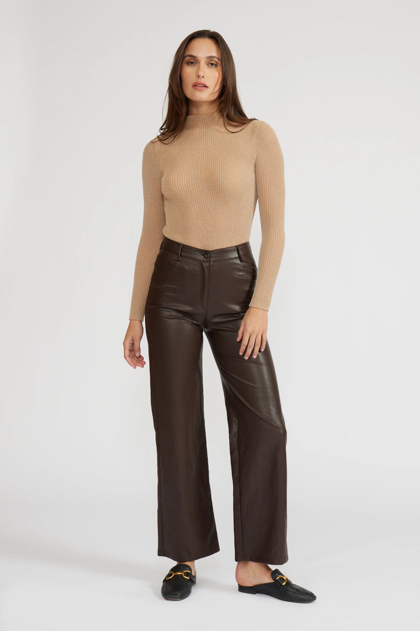 Adler Vegan Leather Pants