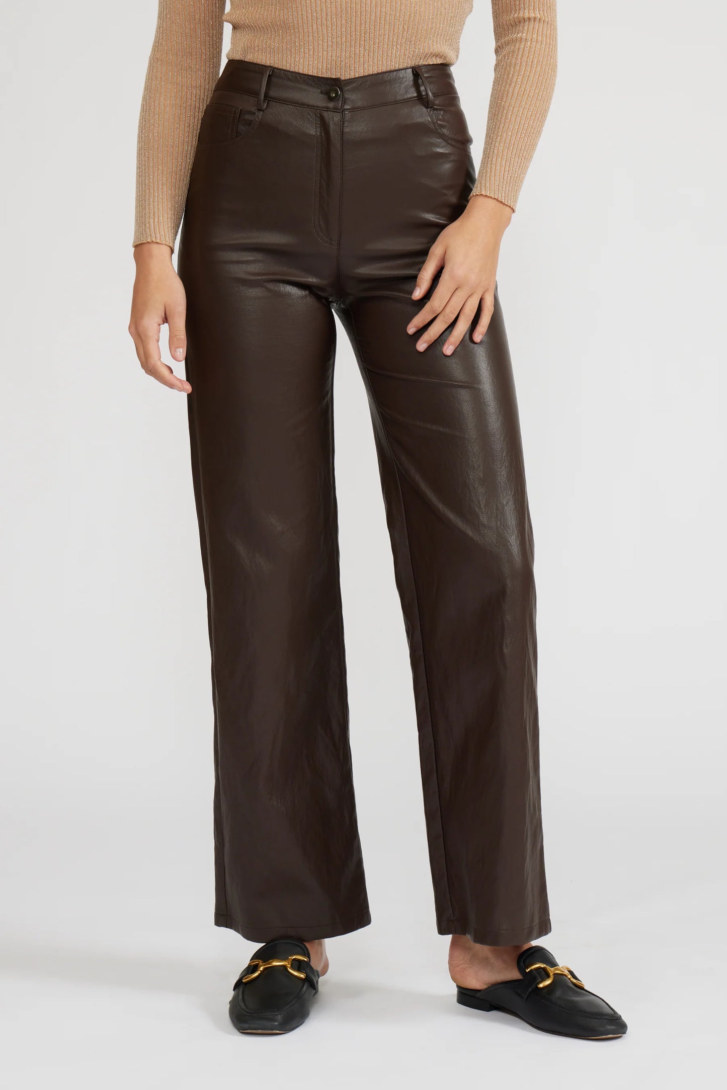 Adler Vegan Leather Pants