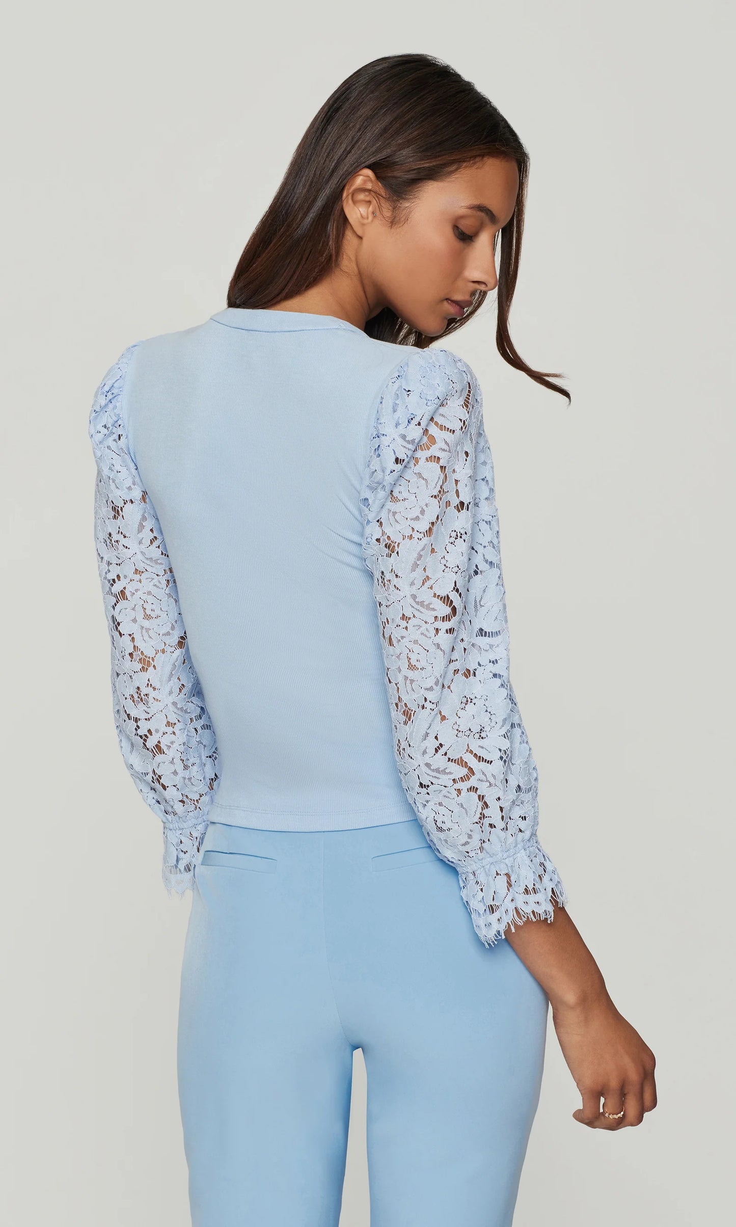McKenna Lace Combo Top