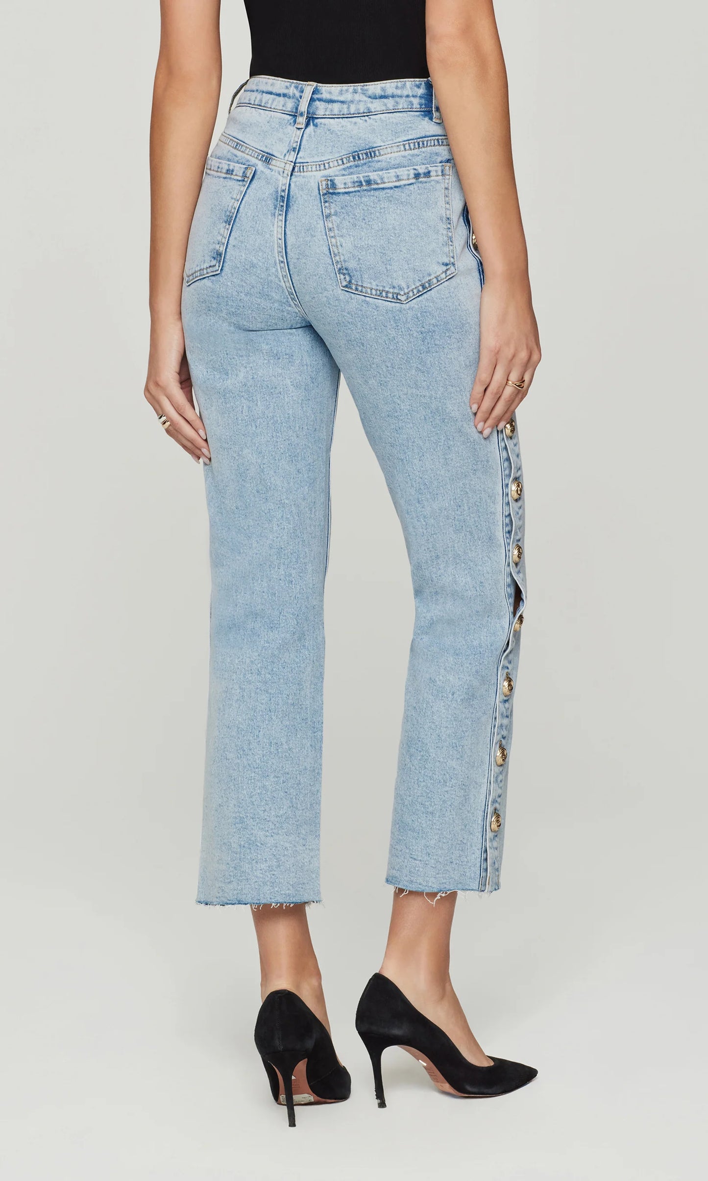 Stephen Knot Button Jeans