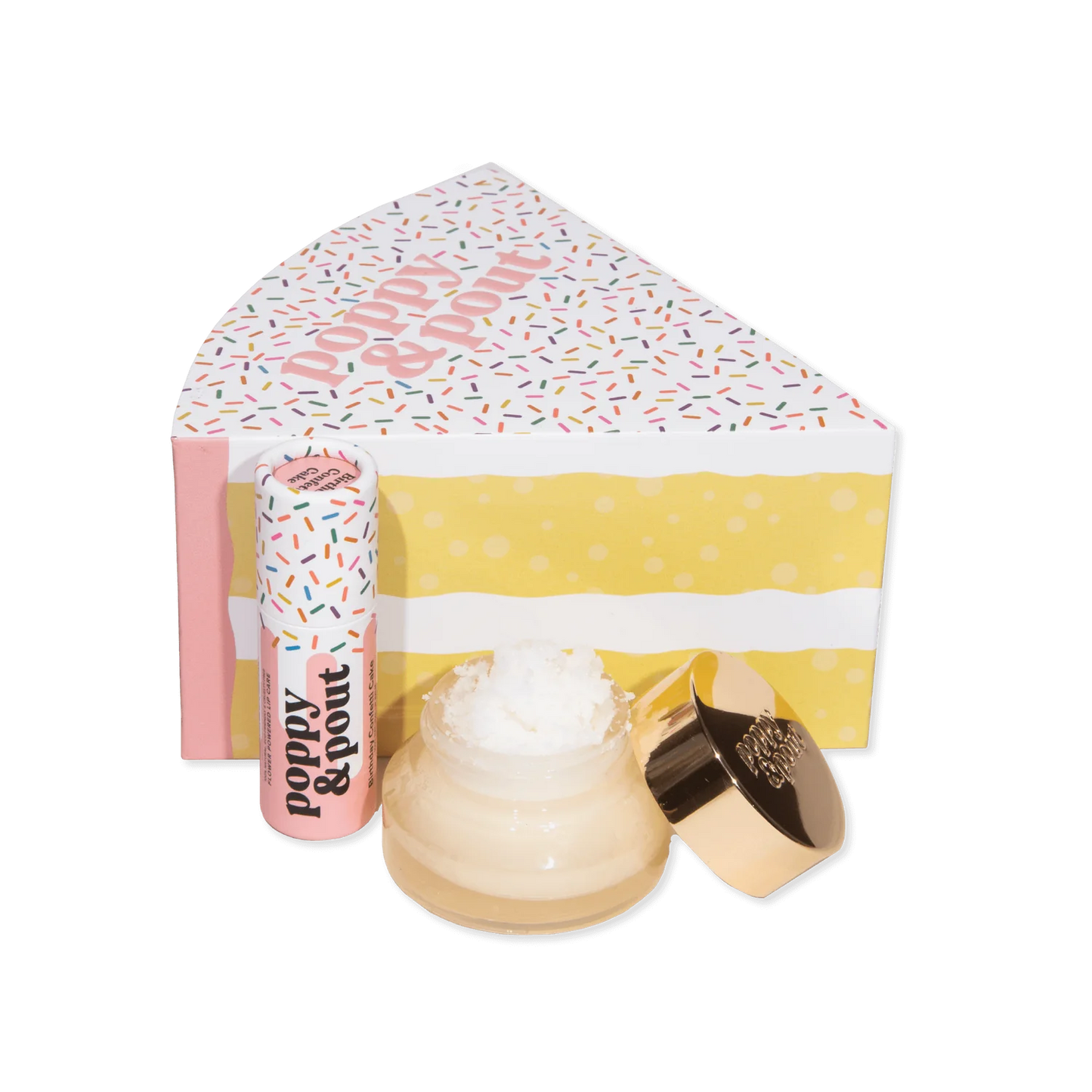 Birthday Confetti Cake Lip Care Gift Set