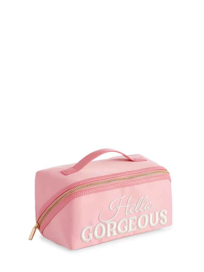 Hello Gorgeous Cosmetic Zip Pouch