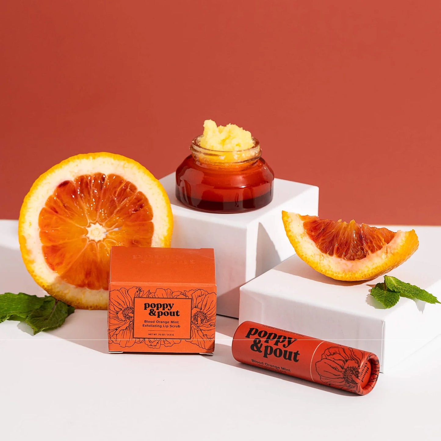 Blood Orange Mint Lip Care Gift Set