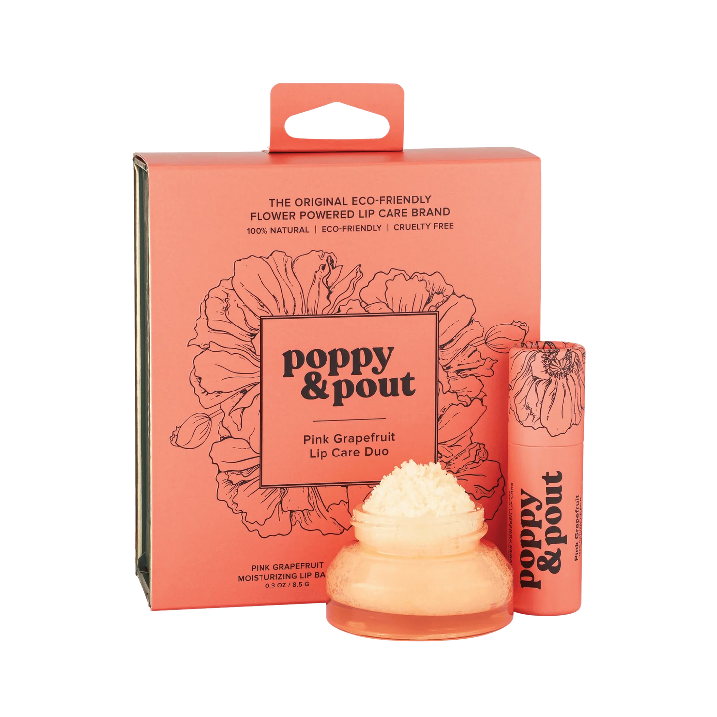 Pink Grapefruit Lip Care Duo Gift Set