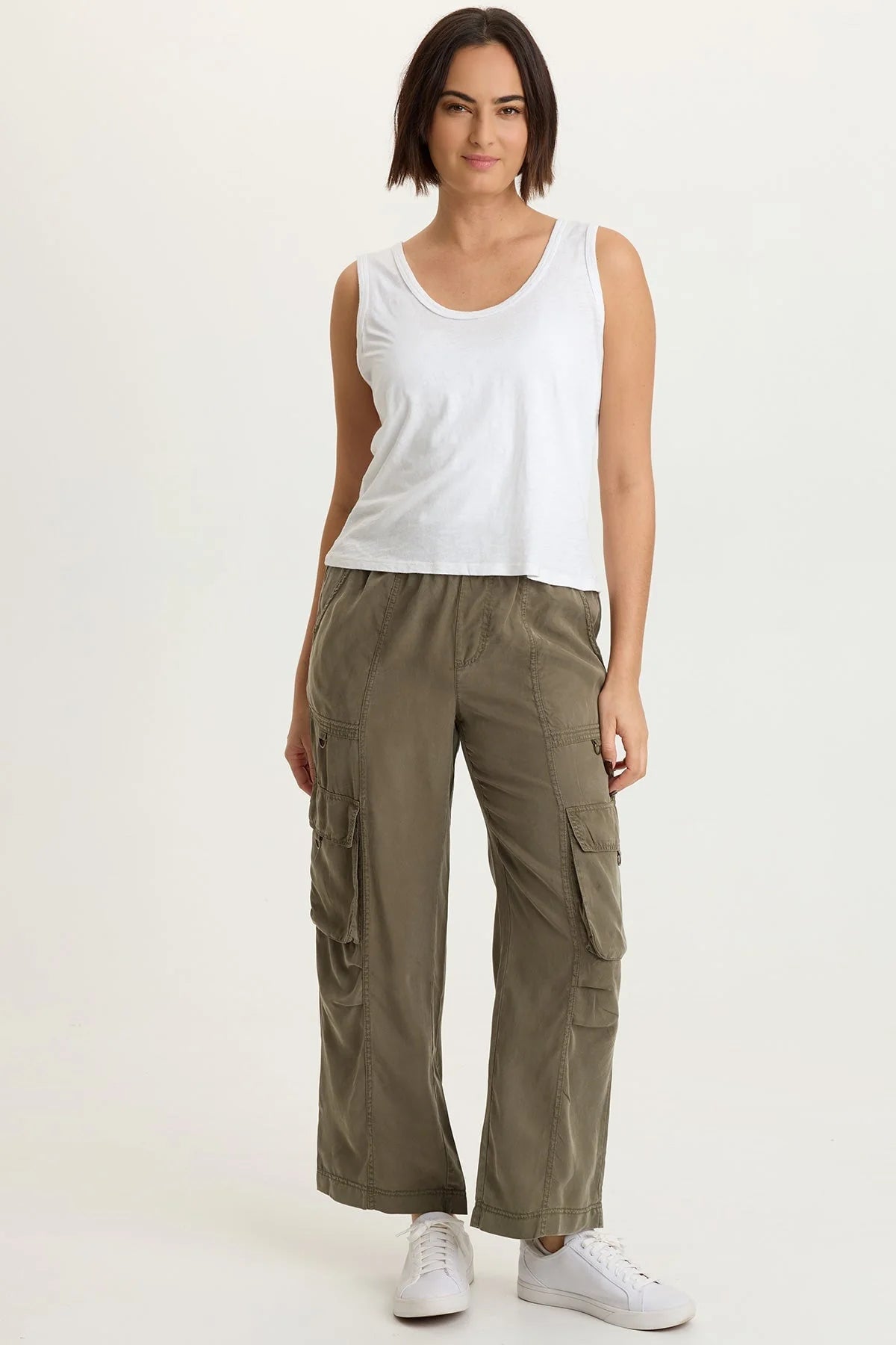 Twill Cargo Pants