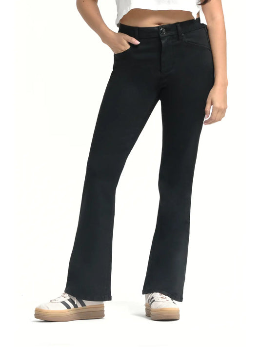 30" Better Butter Slim Boot in Black