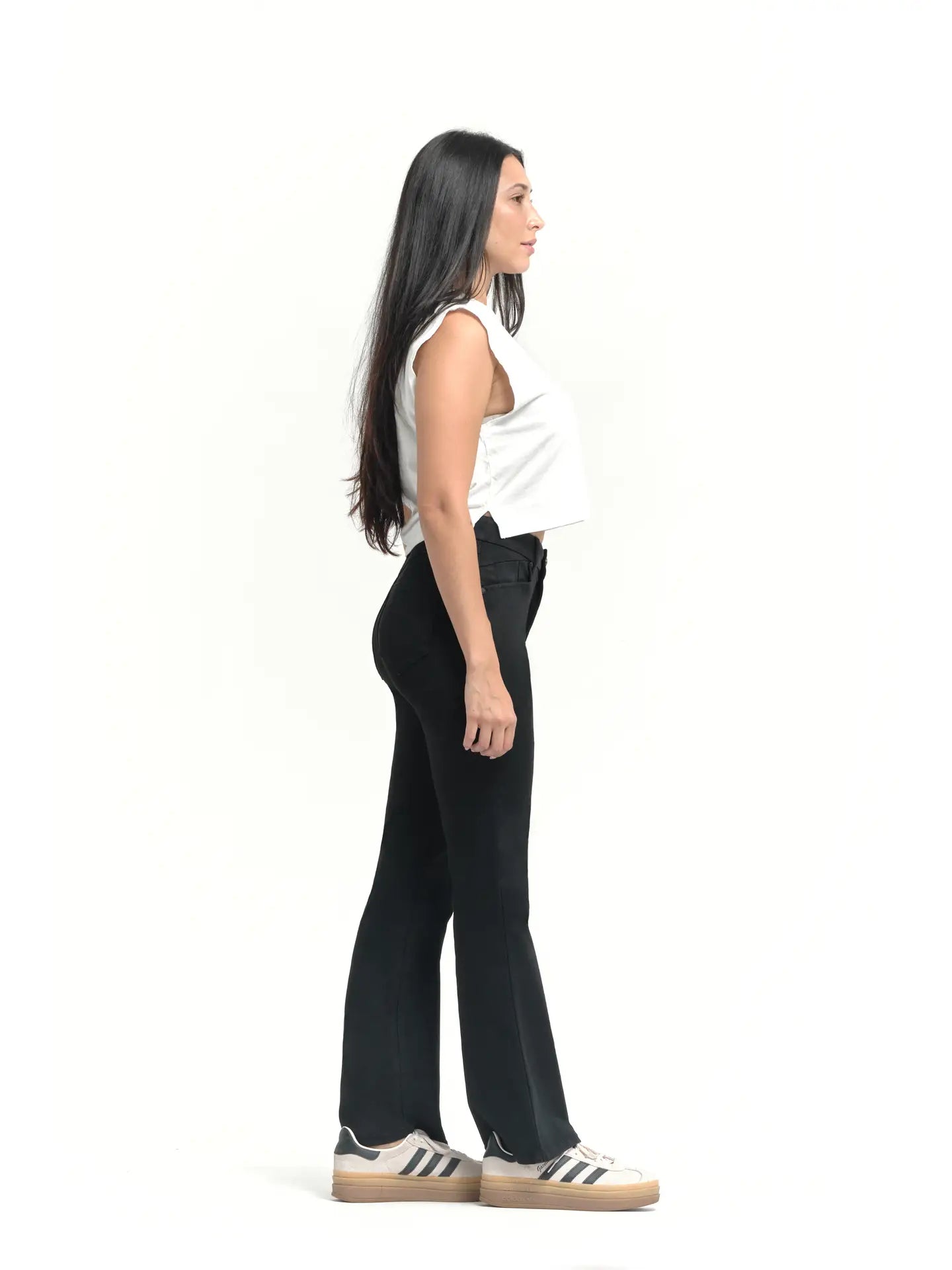 30" Better Butter Slim Boot in Black