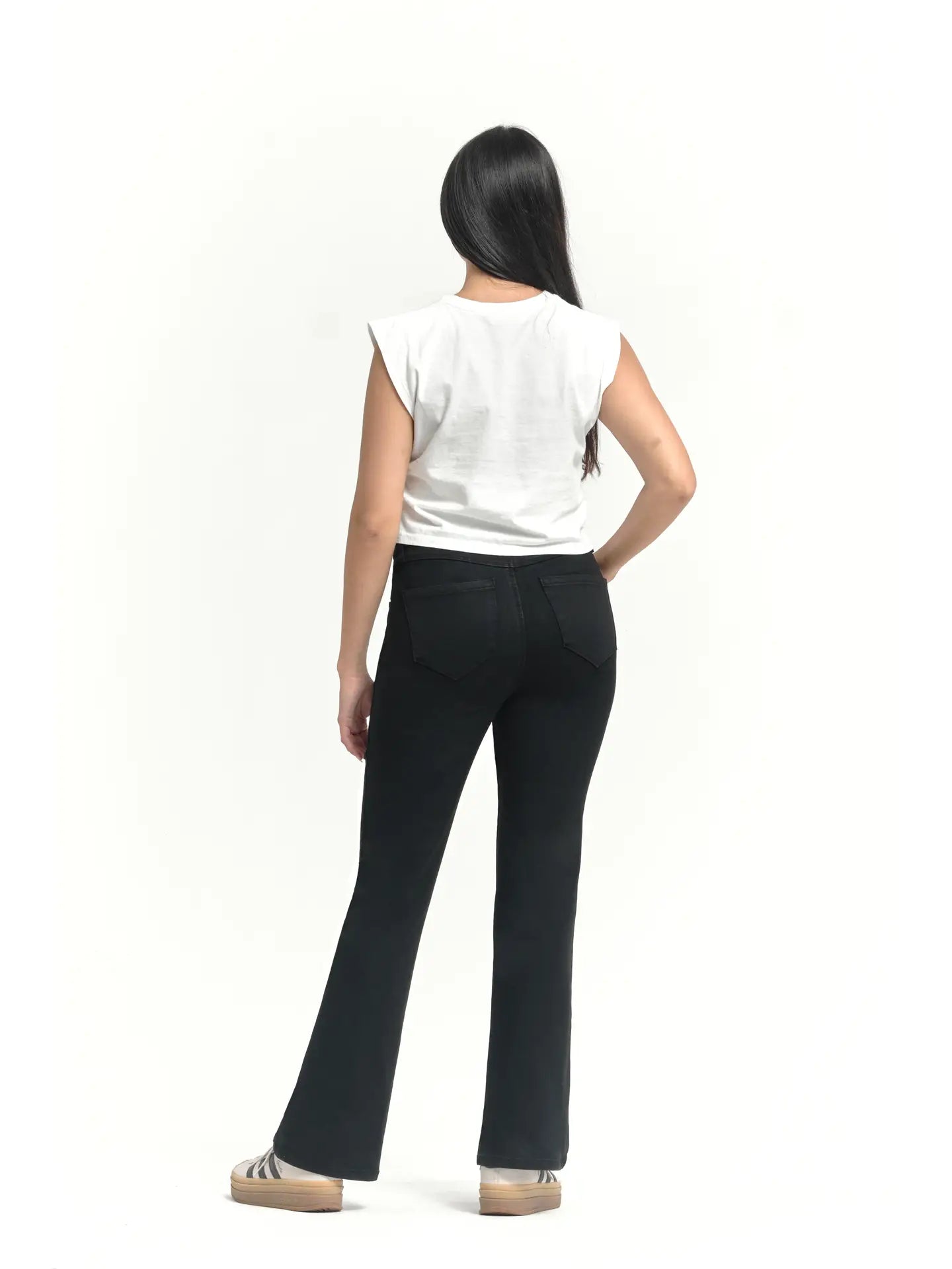 30" Better Butter Slim Boot in Black