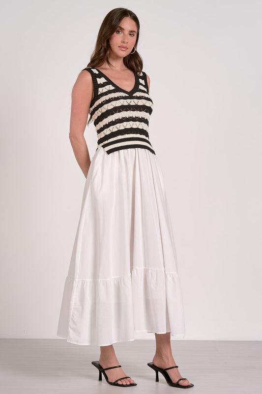 Mixed Media Dress
