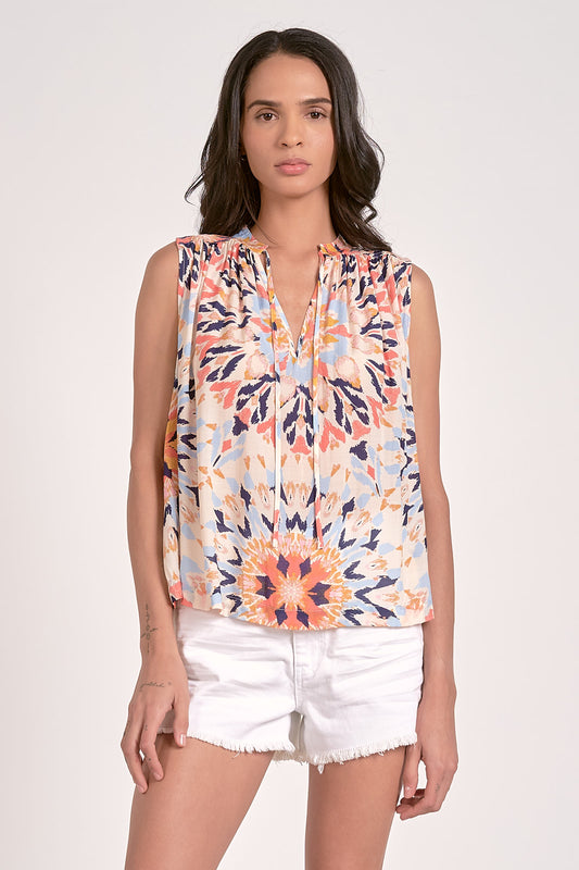 Sunburst Boho Blouse