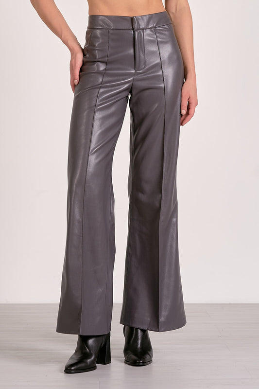 High Waist Leather Pant