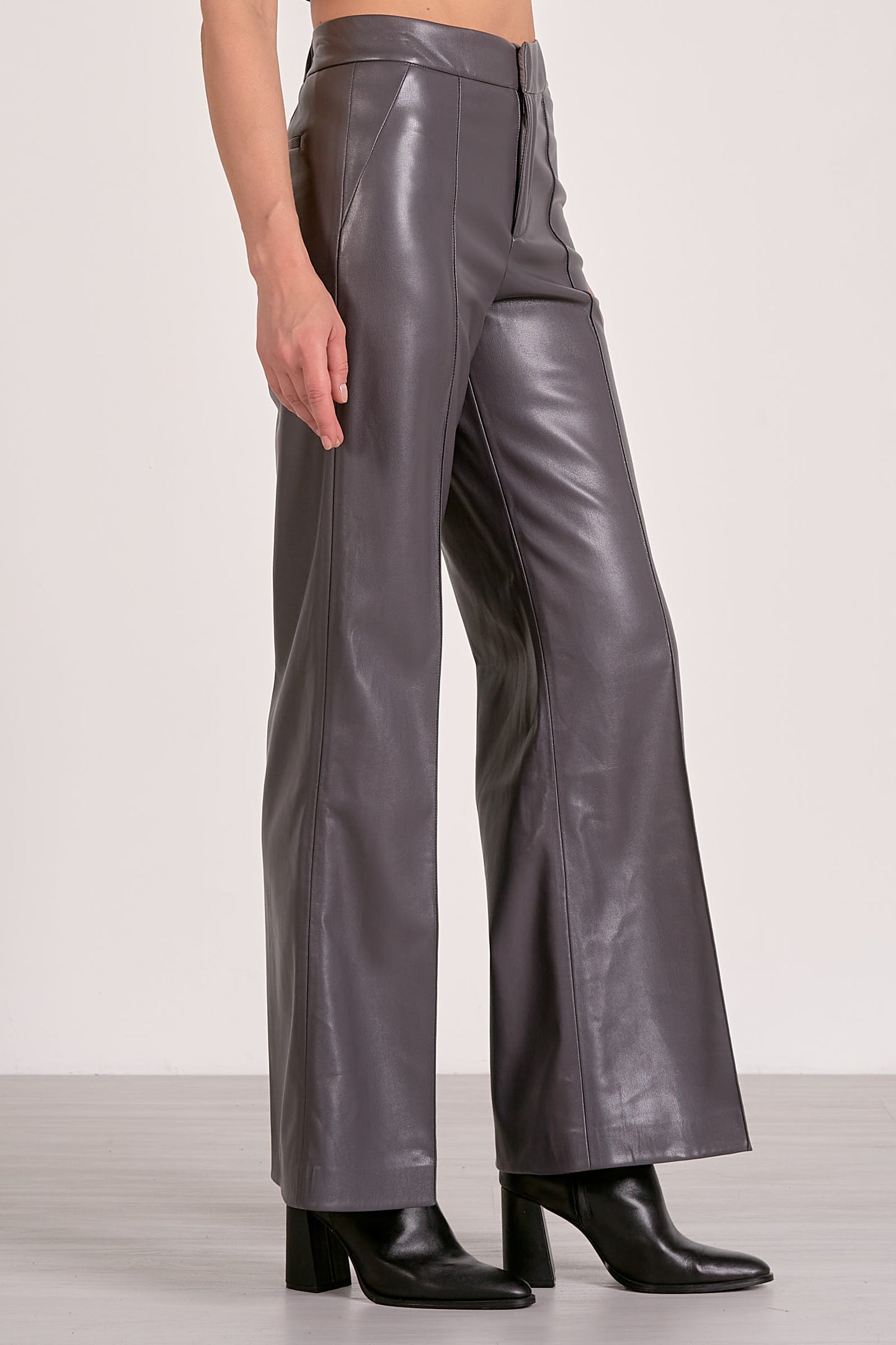 High Waist Leather Pant
