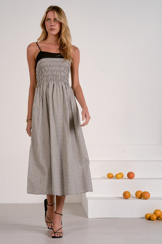 Tessa Color Block Maxi Dress