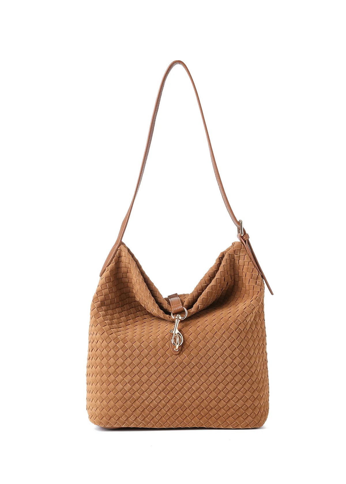 Sandy Woven Shoulder Bag