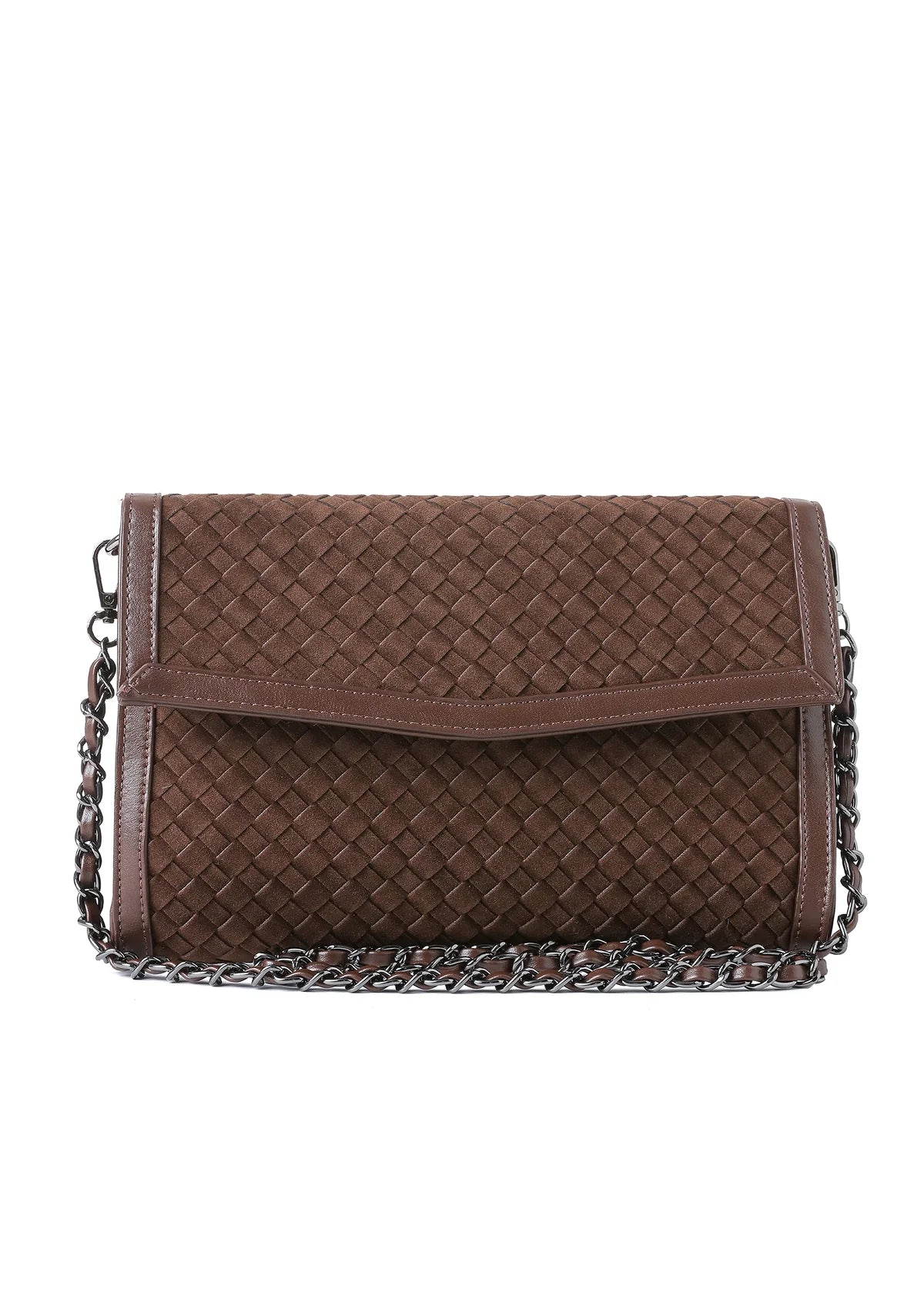 Beth Woven Clutch