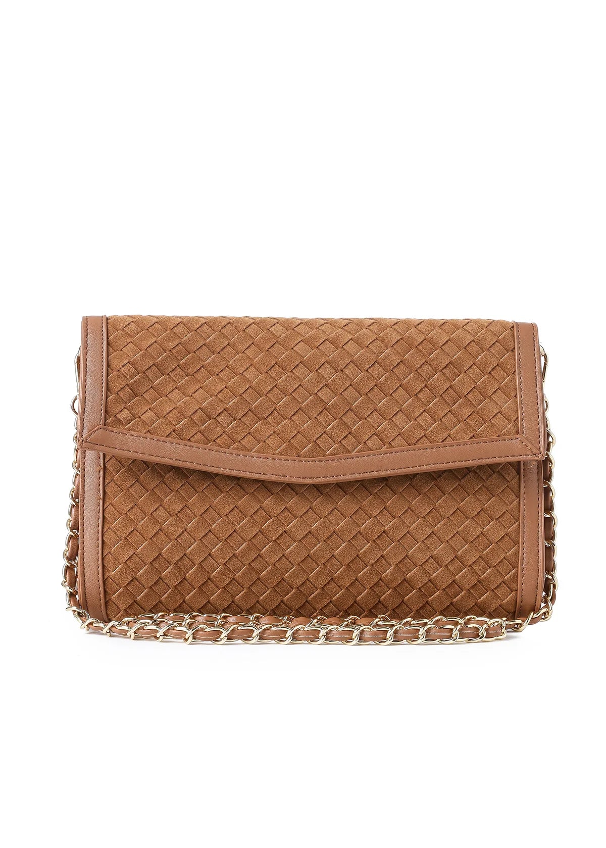 Beth Woven Clutch