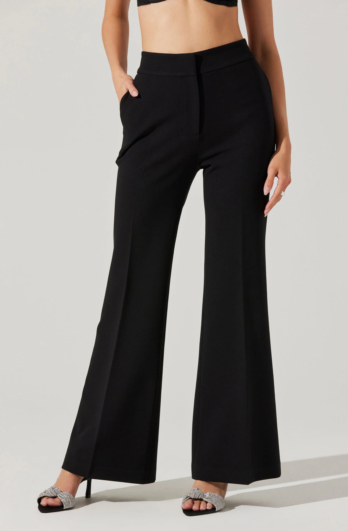 High Waisted Trouser Pants