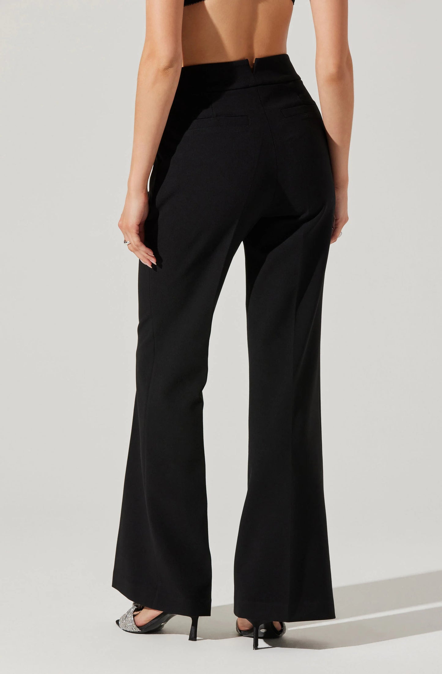 High Waisted Trouser Pants