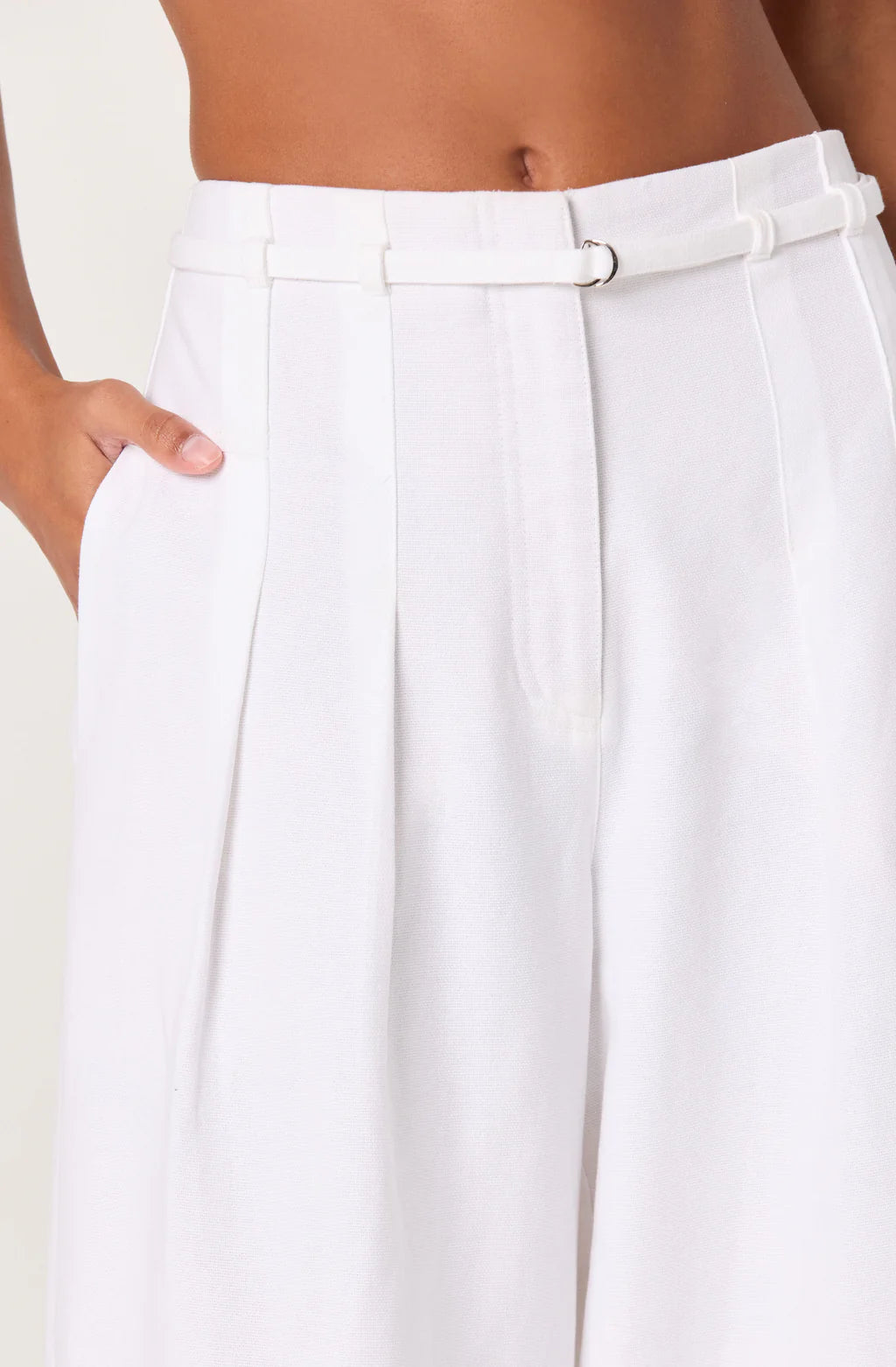 Aiden Pleated Wide Leg Pants