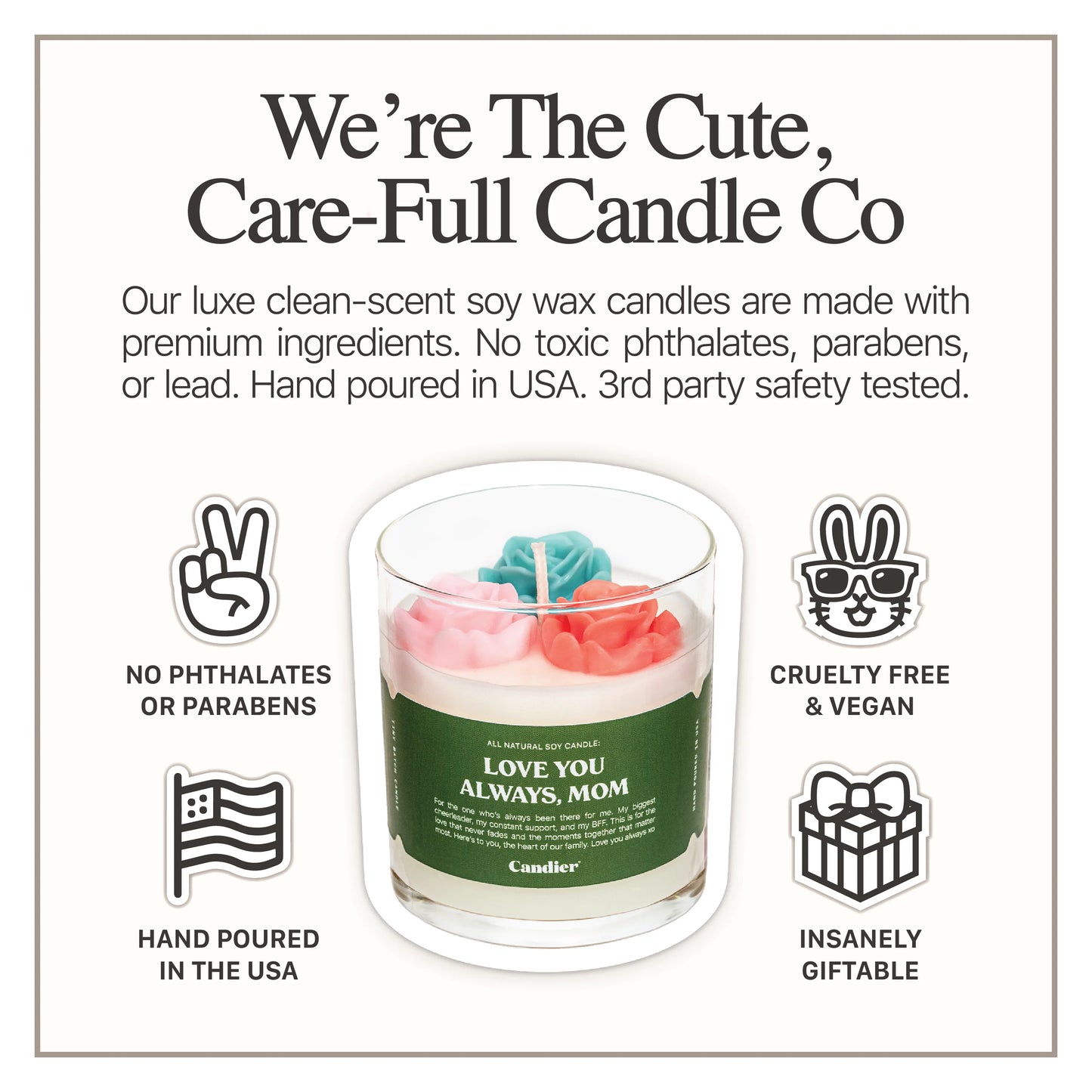 Love You Always, Mom Candle