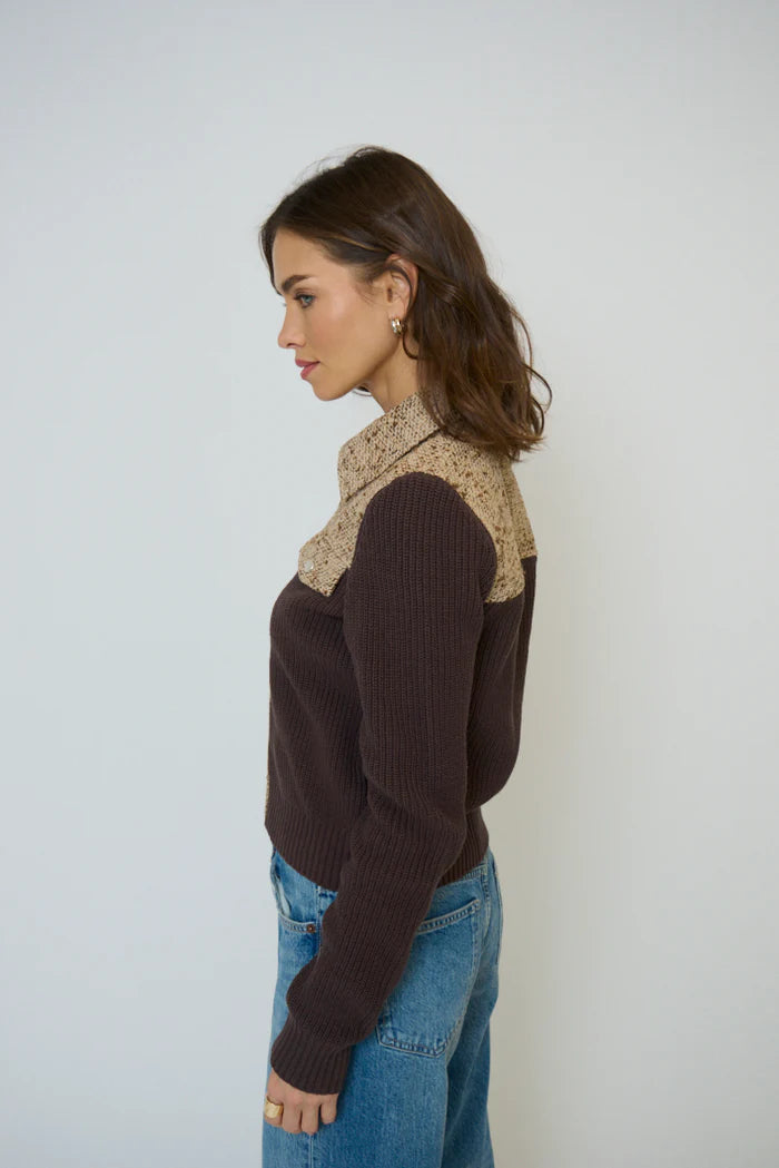 Halsey Tweed & Sweater Jacket
