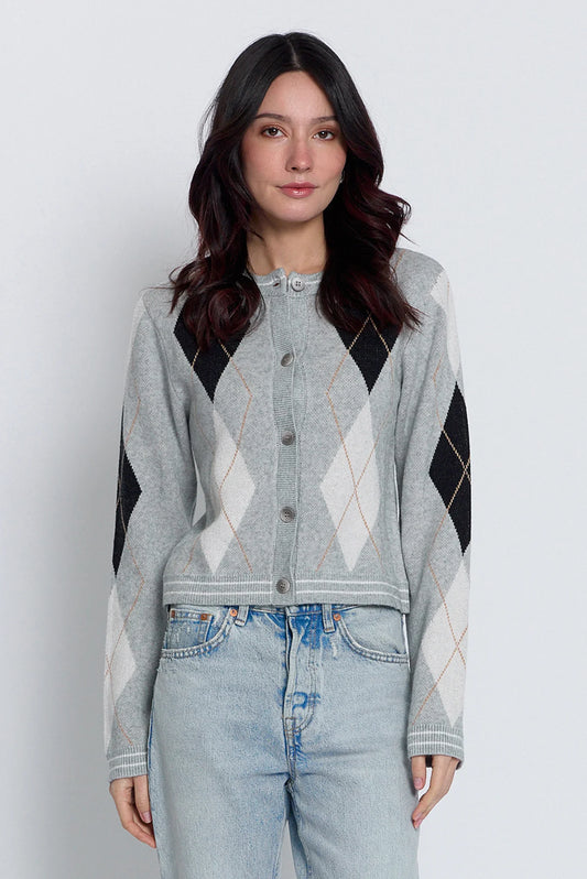 Astrid Argyle Cardigan