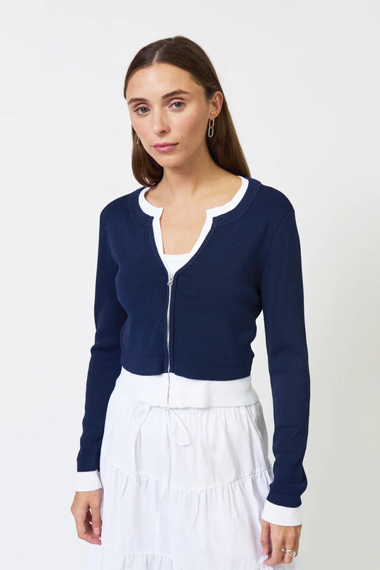 Double Layered Cardigan