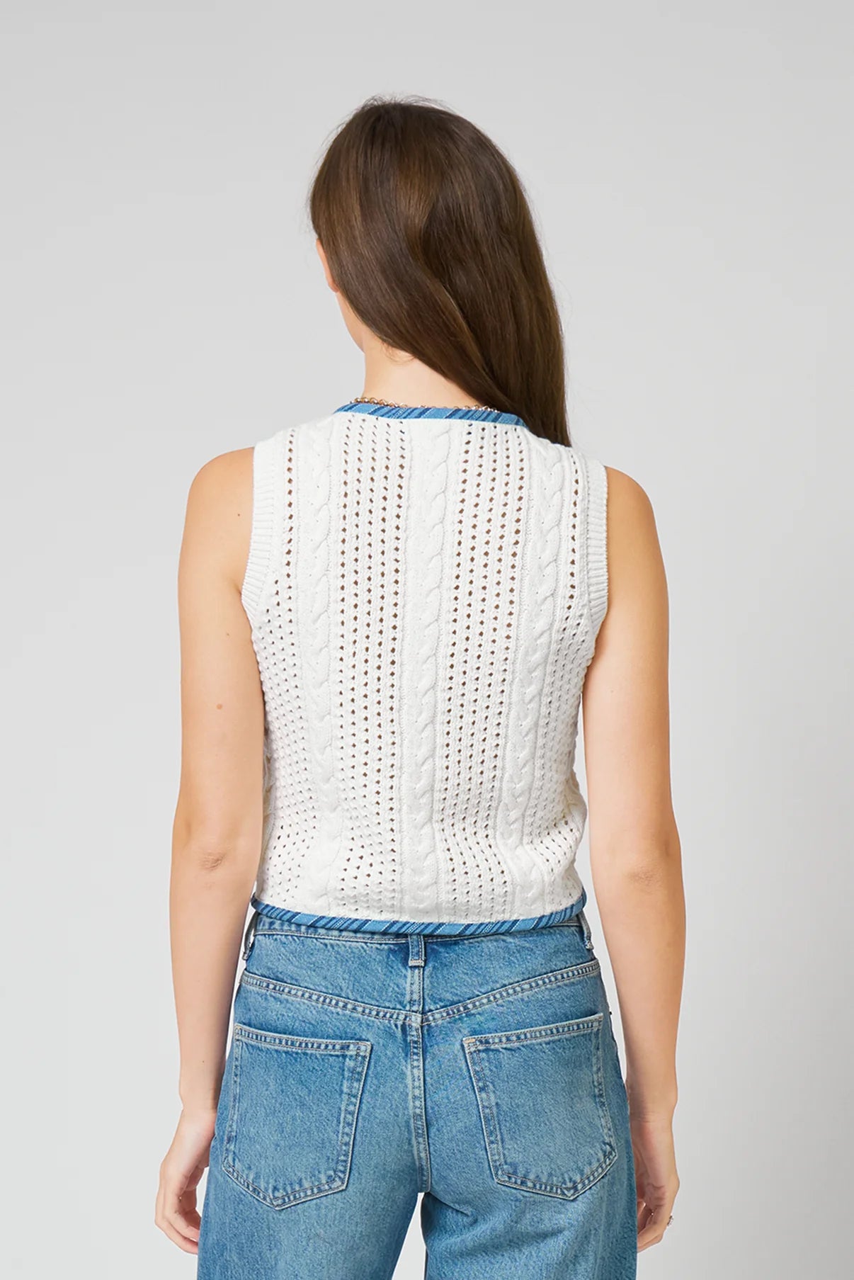 Open Stitch Vest